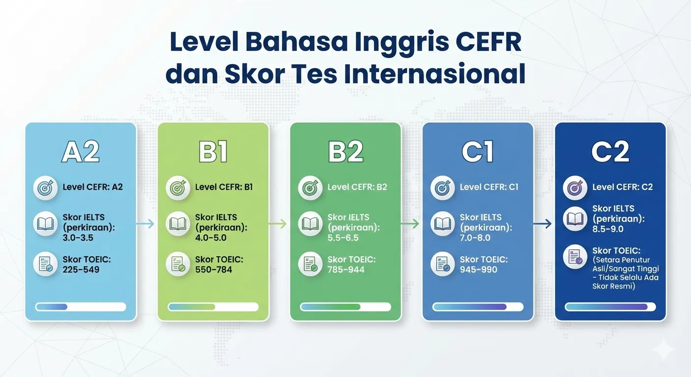 analisis level bahasa inggris