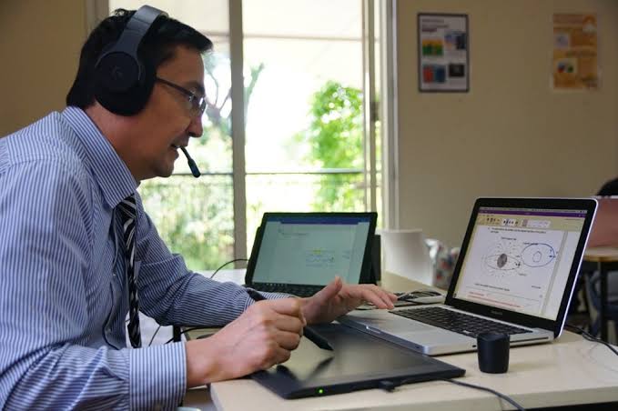 mengajar online